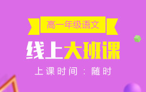 高一年級語文線上10人大班課